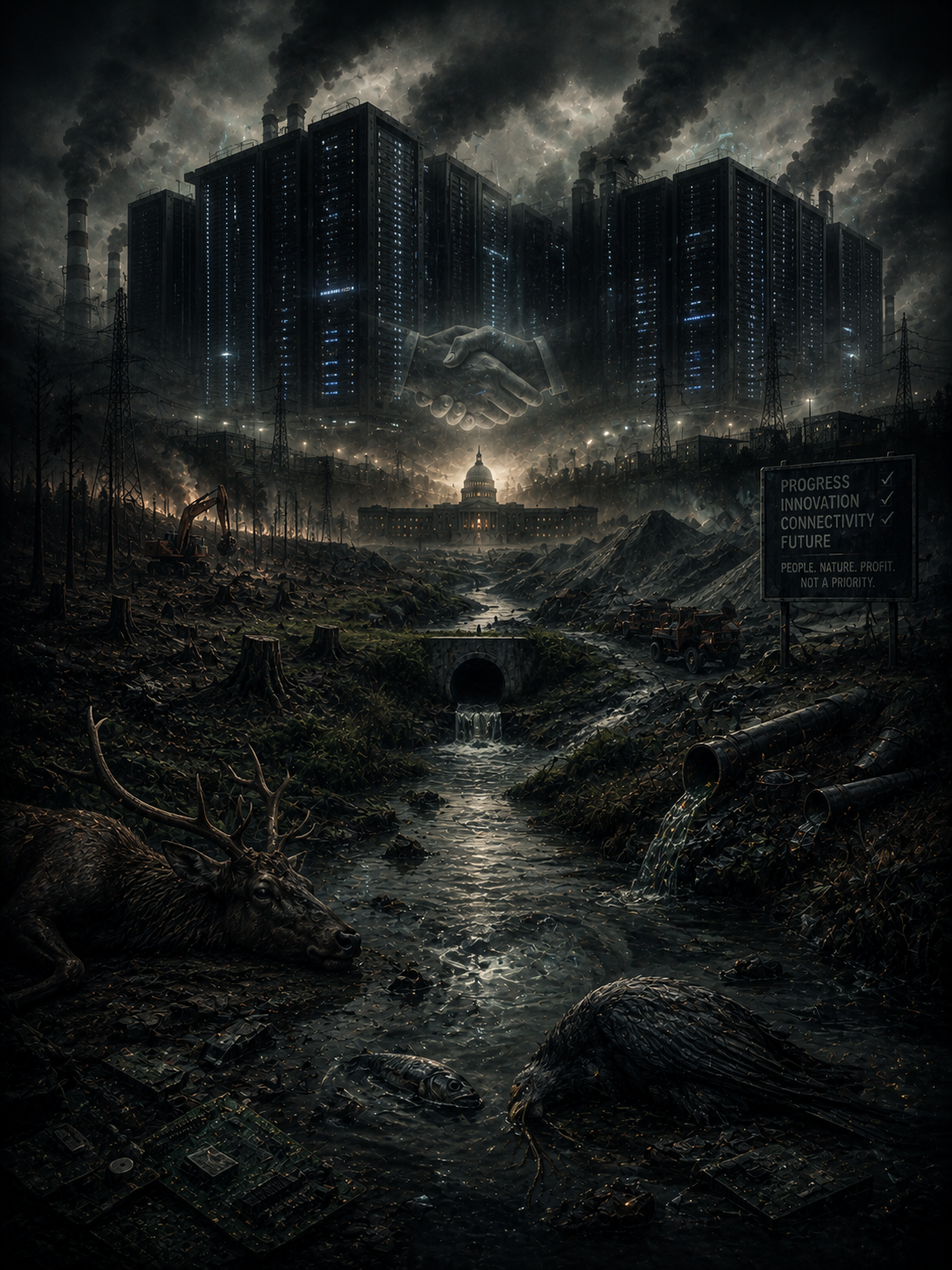 Conspiracy illustration